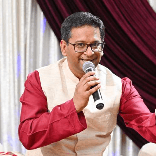 Rang-e-Mohabbat male singer performing with microphone