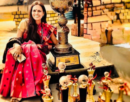 Traditional Indian music performance stage setup – Rang-E-Mohabbat